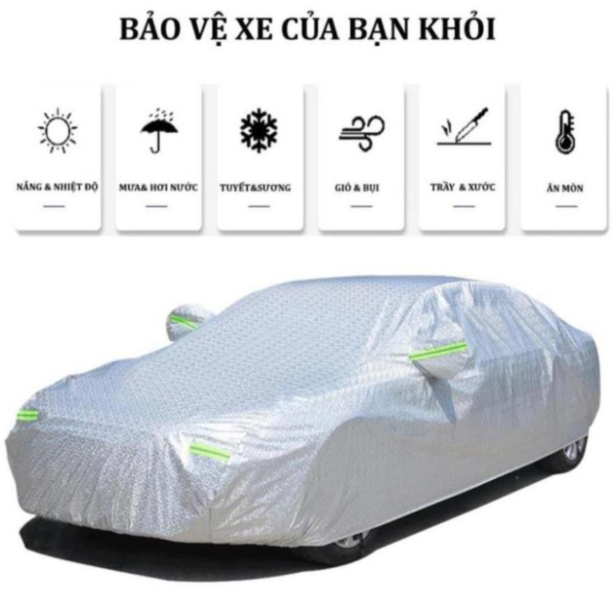 Bạt Phủ Ô Tô #Grand I10 HactchBack - Hàng Cao Cấp Dù Oxford Cách Nhiệt - Chống Xước - Chống Nước