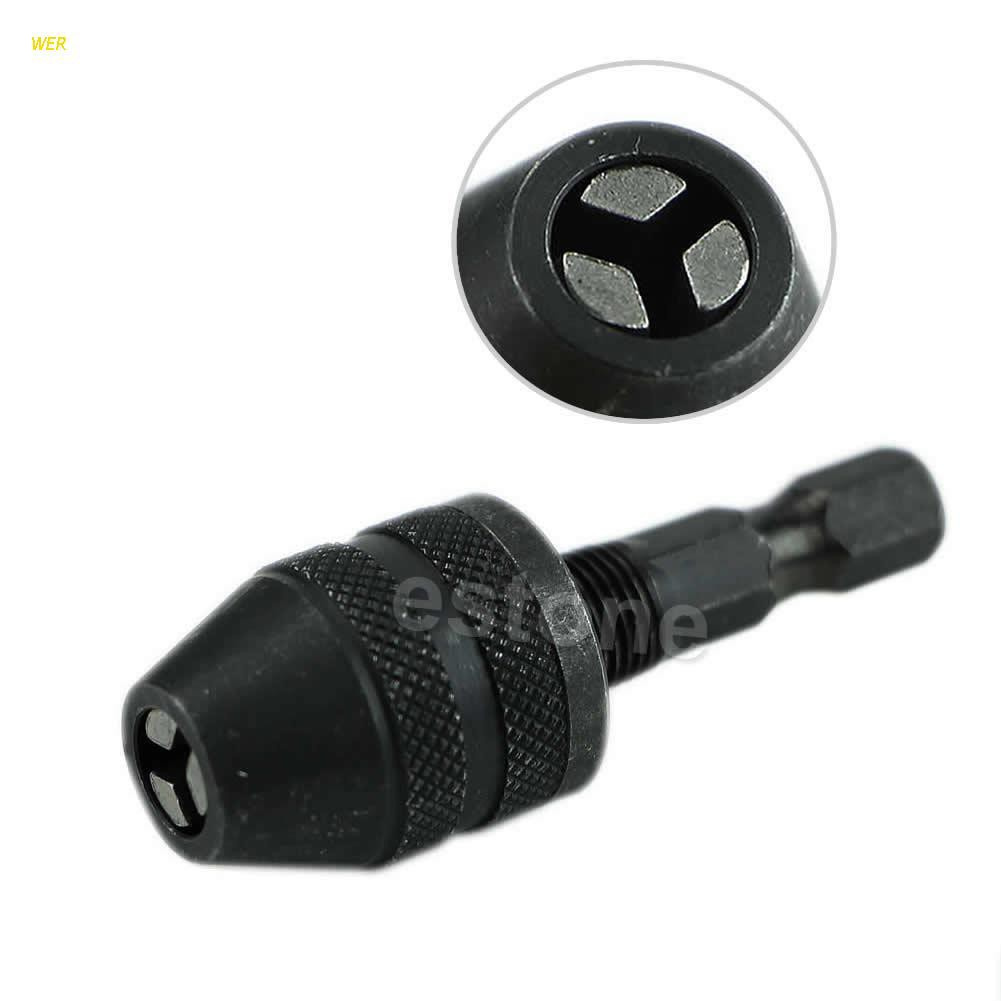 Đầu kẹp mũi khoan chuôi lục giác 1/ 4 0.3-3mm mới