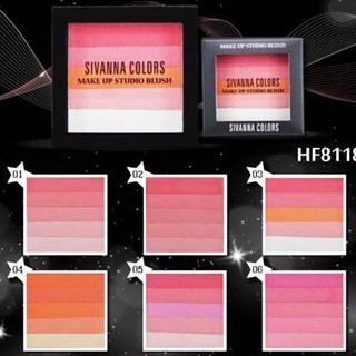 Phấn má hồng Sivanna Make Up Studio Blush HF881
