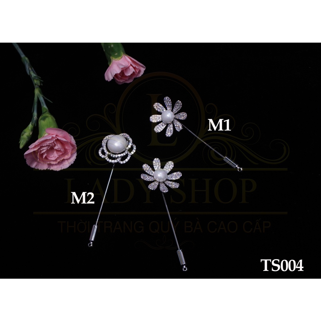 (Quà tặng mẫu ngẫu nhiên) Ghim cài áo thời trang Ladyshop TS999