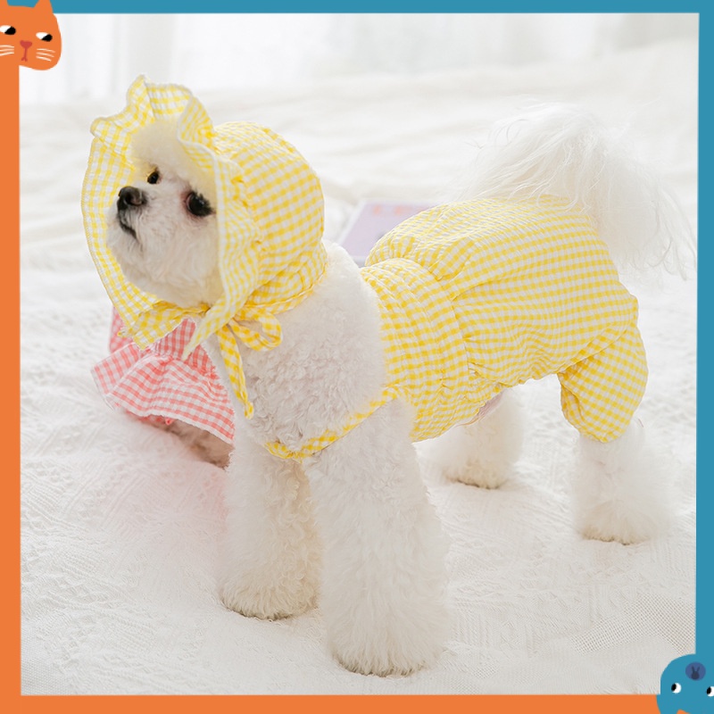 Tạp Dề Mỏng Mùa Hè Cho Thú Cưng