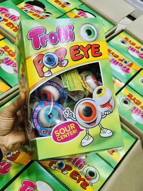 Kẹo mắt Trolli Pop Eye 1 cái
