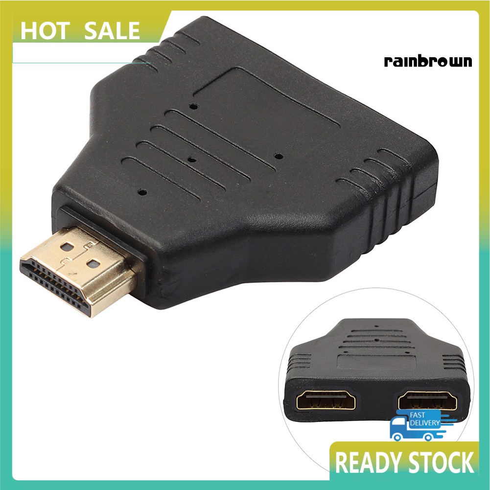 Đầu Chuyển Đổi Từ 1 Sang 2 Cổng Hdmi 1.4 Tiện Dụng