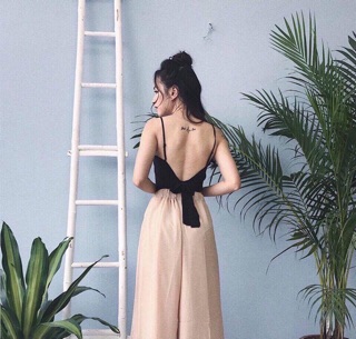Áo yếm dây hở lưng siêu xinh ( kèm ảnh chụp thật )