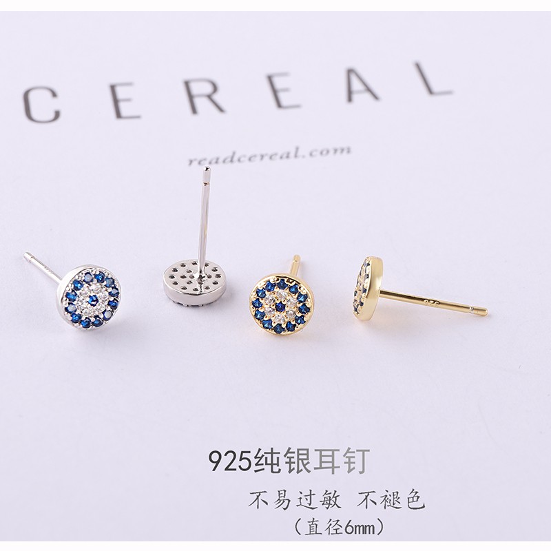 Bông tai phong cách Hàn Quốc - Bạc 925