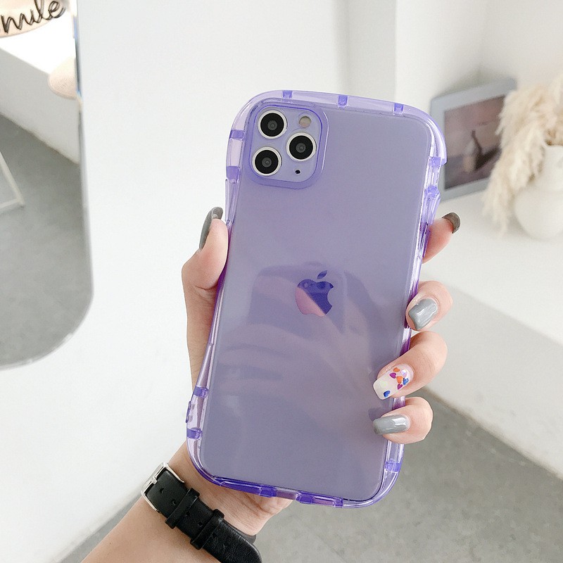 BR P L e Ng Màu Hu Nh Quang Cho Iphone 12 Pro Max Mini Iphone 11 Pro Max X Xs Max Xr Iphone 7 8 Iphone 7 Plus