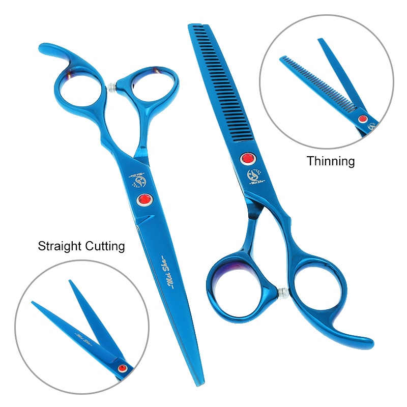 Kéo cắt tỉa lông thú cưng Meisha B0025A 7.0" bằng thép 440C