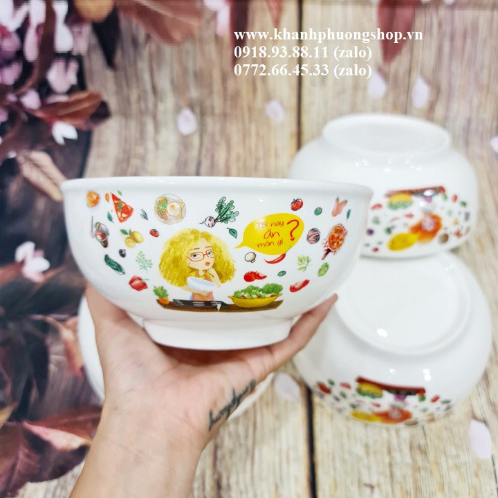 tô sứ trắng - tô sứ