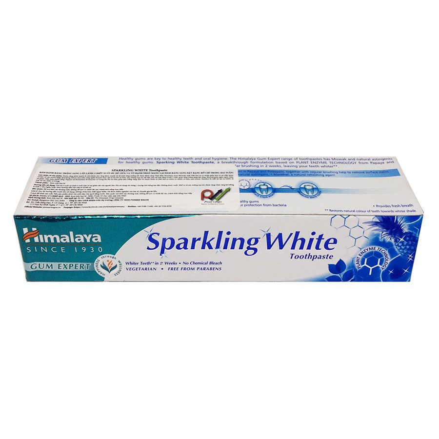 Kem đánh răng thảo dược Sparking White 100g Ấn Độ