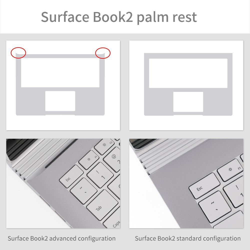 Miếng toàn thân SurfaceBook 1, 2 size 13.5inch và 15inch chính hãng JRC