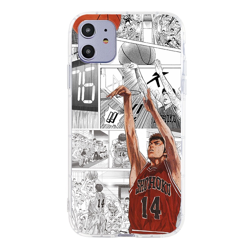 Ốp Điện Thoại TPU Trong Suốt Họa Tiết Bóng Rổ Độc Đáo Cho IPhone 13 12 11 Pro ProMax 7Plus 8Plus X XS XR XSMAX 11Pro 12Pro 13Pro