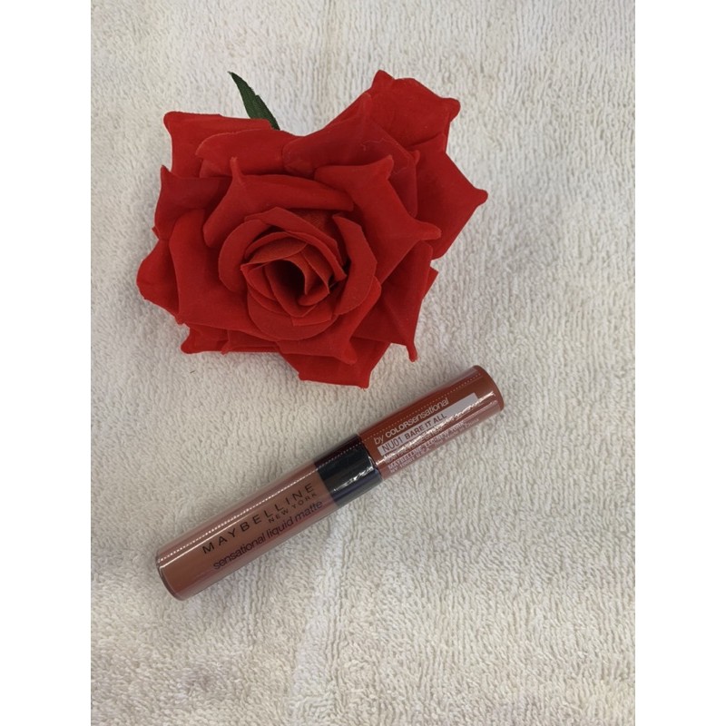 Son lì tông đất Maybeline Sensational Liquid Matte 7ml