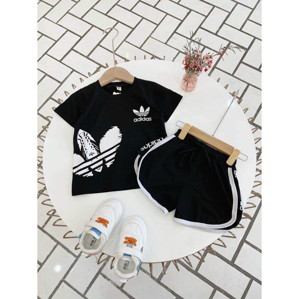 Bộ Thun cotton Adidas cho bé 6-18kg