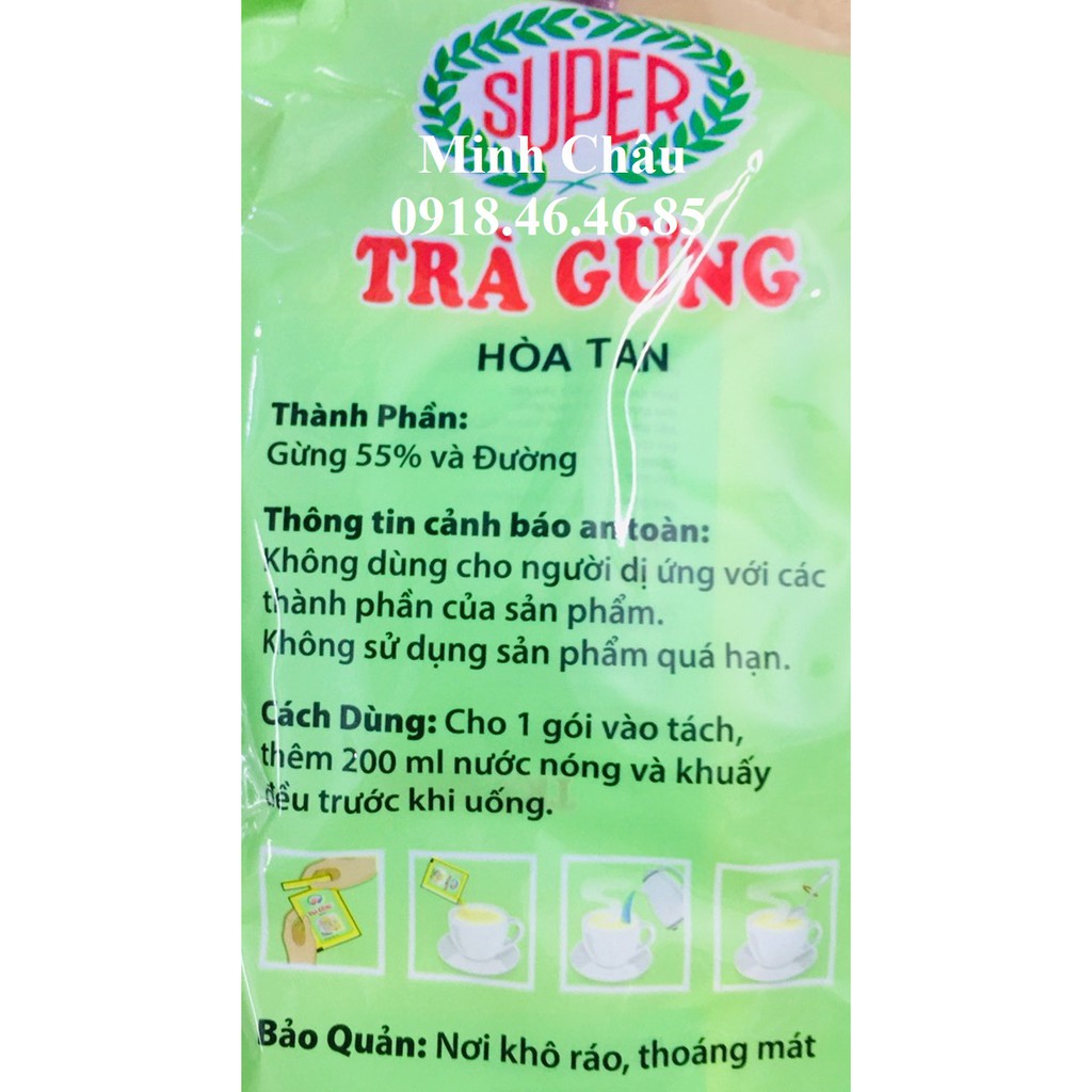 Trà hòa tan gừng Super - ginger tea