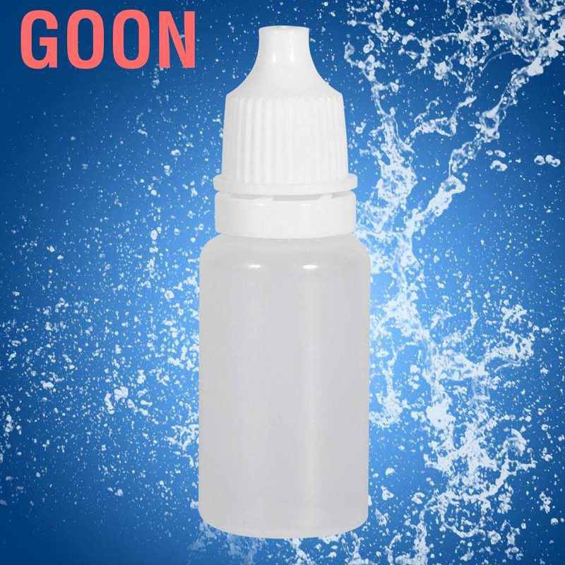 [Ready now] Bộ 50 lọ nhựa rỗng 10ml đựng dung dịch nhỏ mắt tiện dụng