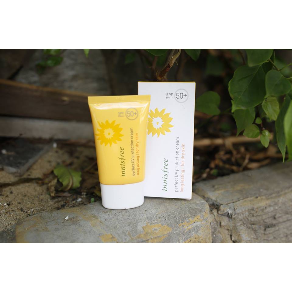 [Da Dầu]Kem Chống Nắng Vật Lý Innisfree Long Lasting SPF50++(50ml)