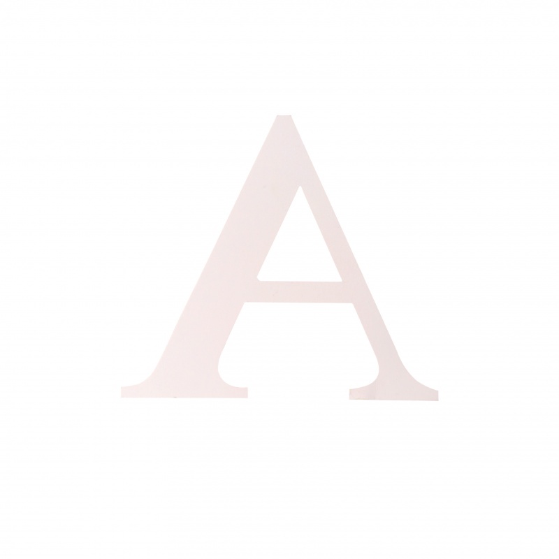 Bộ 26 Chữ Cái Tiếng Anh Màu Trắng