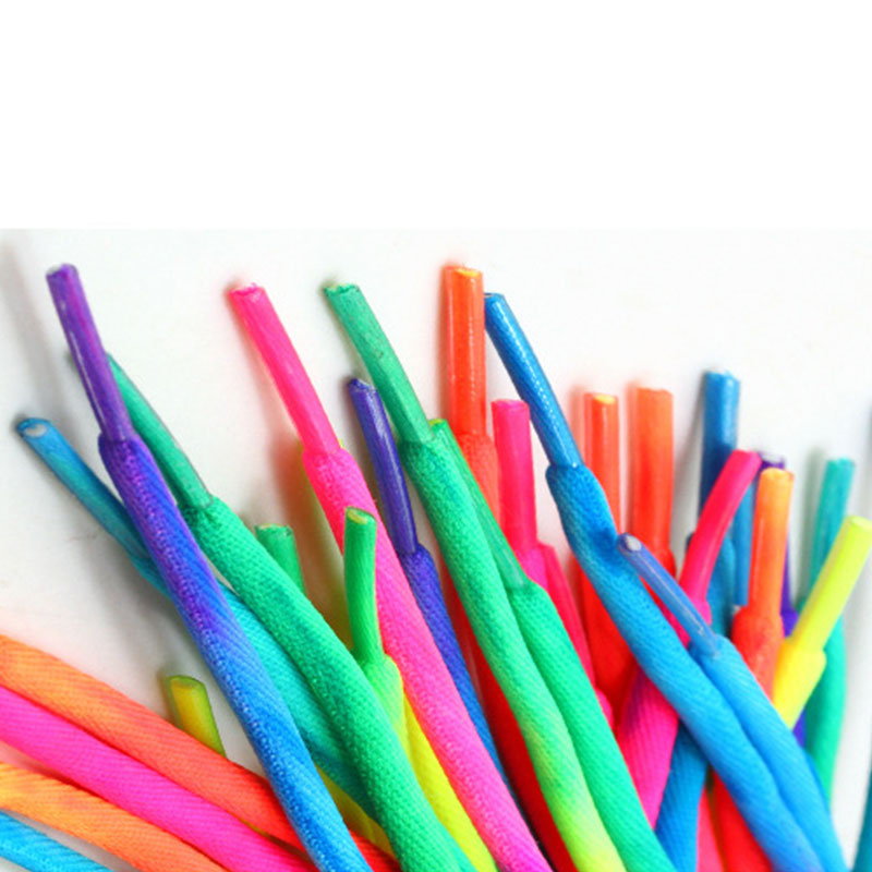 Dây giày nhiều màu sắc xinh xắn đường kính 5mm