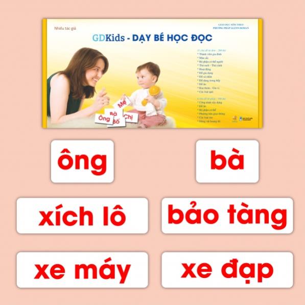 Flashcard - Bộ Cơ Bản Kết Hợp 259 Thẻ Học Thông Minh Cho Bé TNBOOKS - Giáo Dục Sớm Cho Trẻ