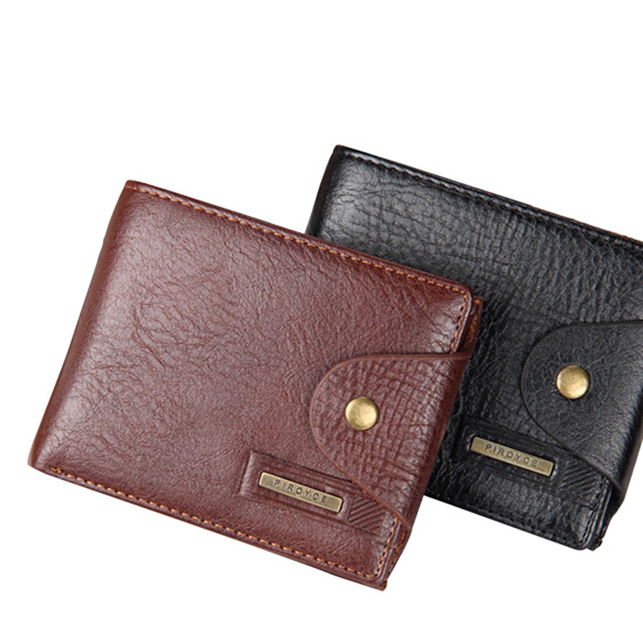 Ví da nam khuy bấm trẻ trung, phong cách Hottrend 2019