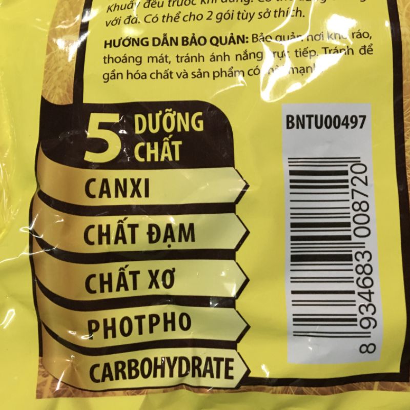 Ngũ cốc dinh dưỡng Bfast Vinacafe túi 500g  hạn sử dụng 12 tháng