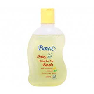 Sữa tắm gội Pureen Baby head to toe wash 250ml