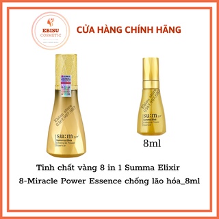 Tinh chất vàng Siêu Dưỡng Chất 8 in 1 Summa Elixir 8-Miracle Power Essence chống lão hóa_8ml
