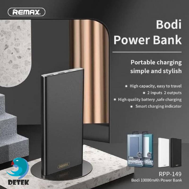 Pin dự phòng remax rpp-149 dung lượng 10000mAh 2 cổng usb