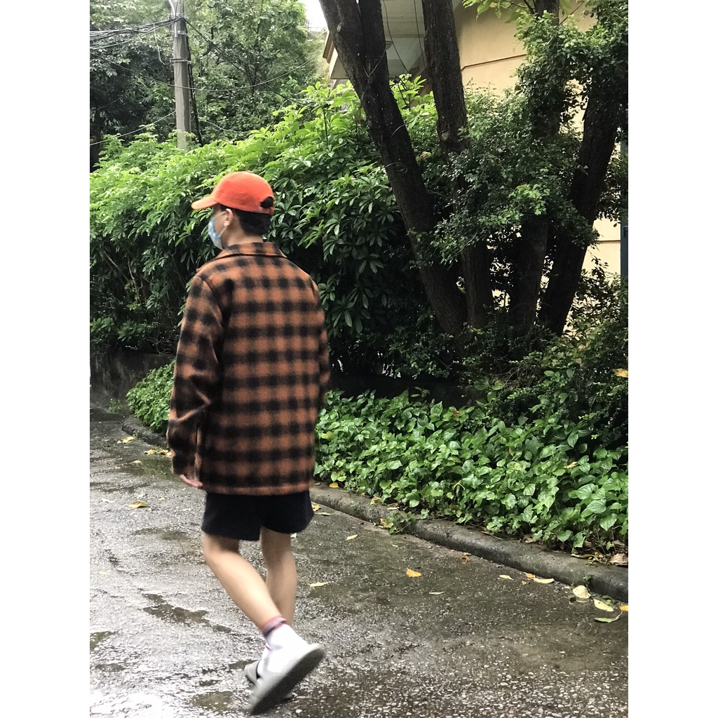 Áo Khoác Stussy Họa Tiết  KYNETON CHECK OVERSHIRT