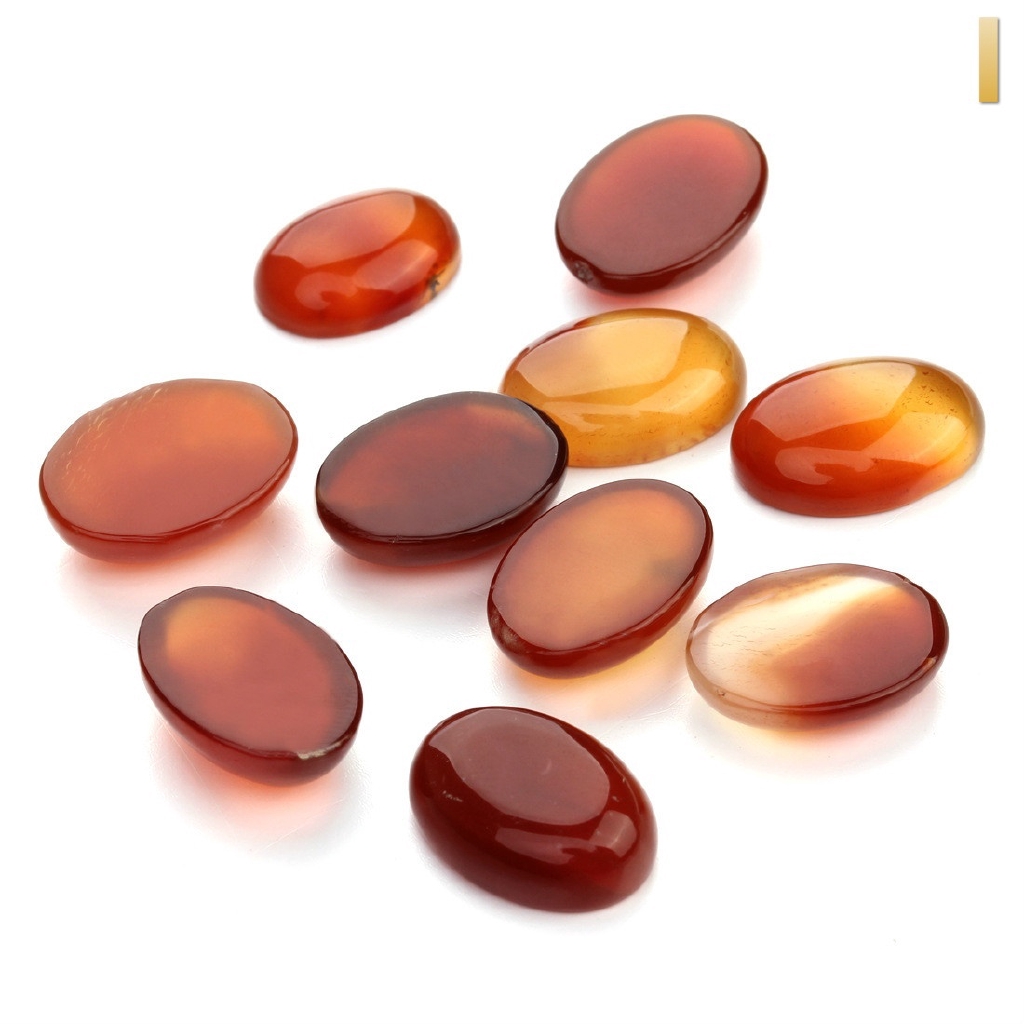 Set 10 Viên Đá Oval 13x18mm Dùng Để Làm Đồ Trang Sức Thủ Công