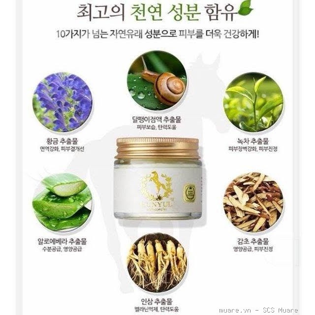 Kem dưỡng dầu ngựa 9 Complex Guerisson Horse Oil Cream..