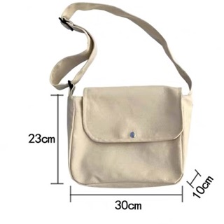 [B01] Túi đeo chéo BASIC vải canvas (Có sẵn/ảnh thật)