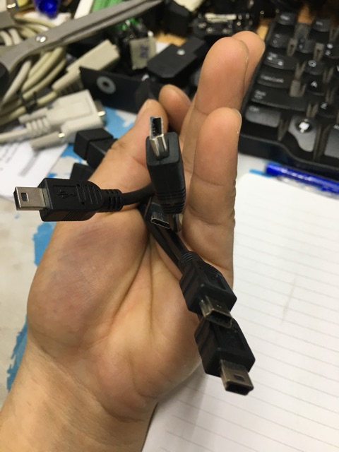 Combo 2 sợi cáp OTG,  Miro usb cho samsung, các loại đt androi cùng chuẩn...