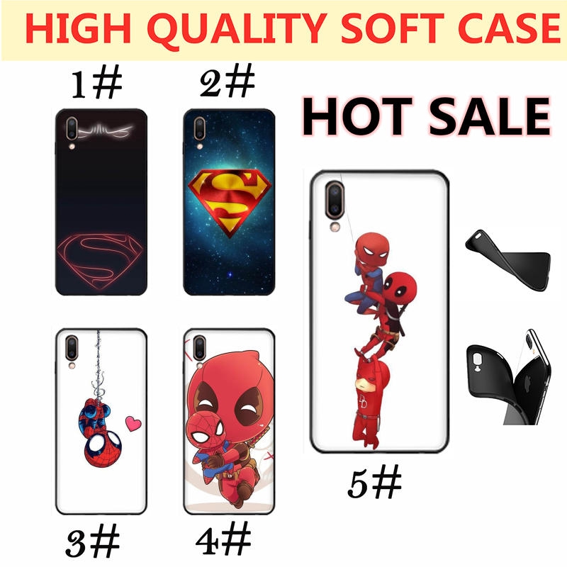 Ốp Điện Thoại Mềm Hình Batman Vs Superman Cho Oppo A3s A37 A5s Reno 2 Reno A1k F7 F9 F11 Pro Android