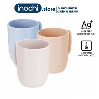 Cốc nước -Cao Amori 350ml, chính hãng inochi nhựa nguyên sinh kháng khuẩn Ag+ cao cấp cho bé