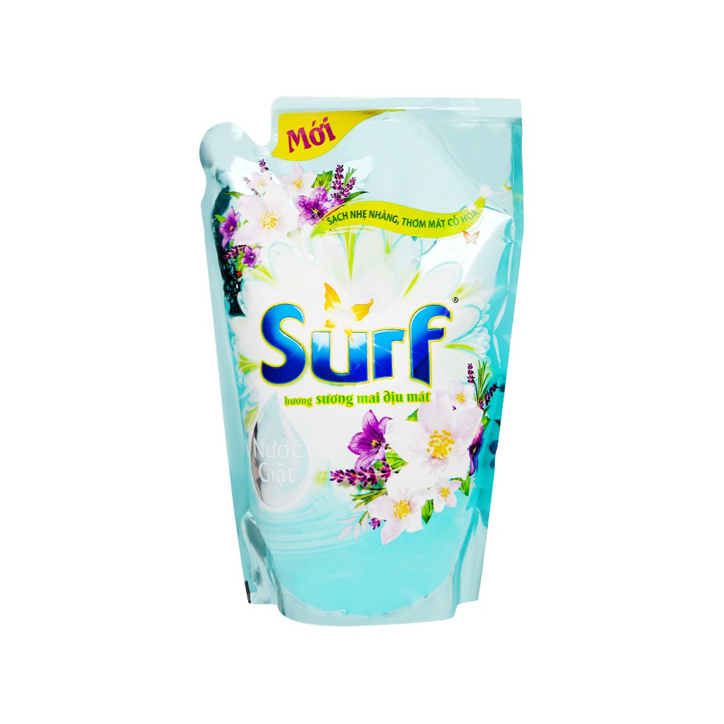 Nước giặt Surf hương sương mai dịu mát túi 1.7kg