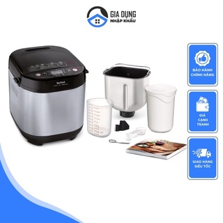 [KÈM 1 NỒI Ủ SỮA CHUA]Máy Làm Bánh Mì Tefal PF240E,  Công Suất 610W, 20 Chương Trình Tùy Chọn, Nhập Đức, BH 12 Tháng