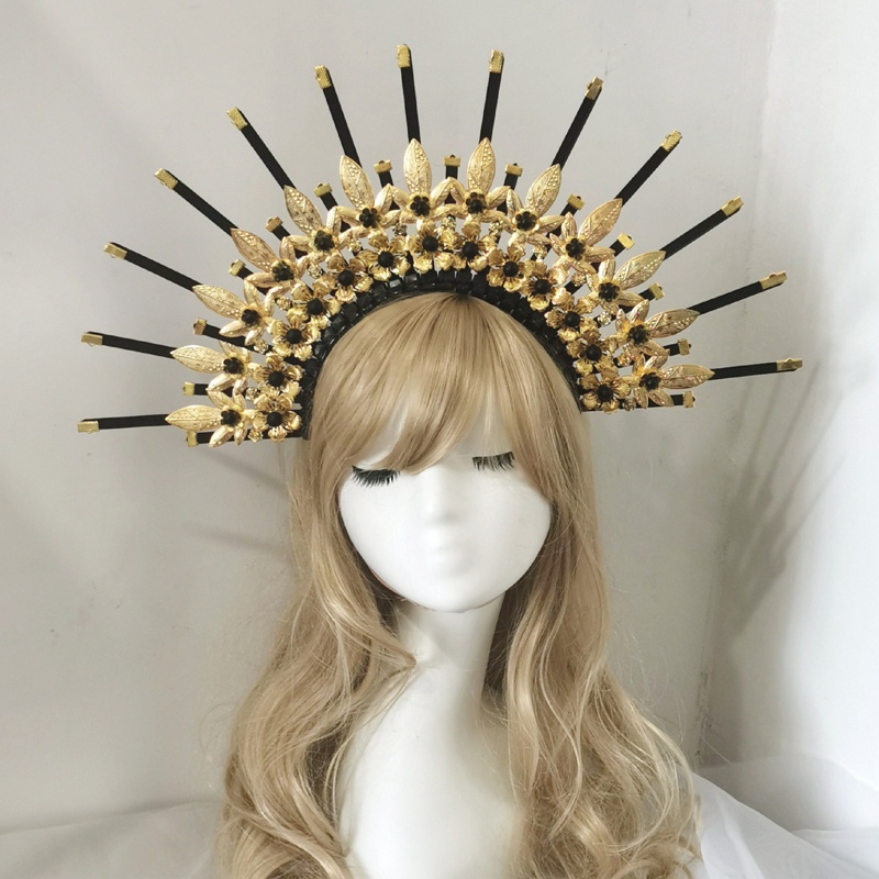 Băng Đô Cài Tóc Hình Vương Miện Phong Cách Lolita