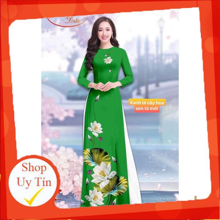 Áo dài in 3D  - Ảnh thật tự chụp