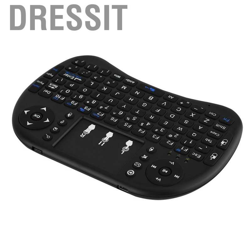 Bàn Phím Không Dây Mini Tích Hợp Cảm Ứng Đa Năng 2.4g | BigBuy360 - bigbuy360.vn
