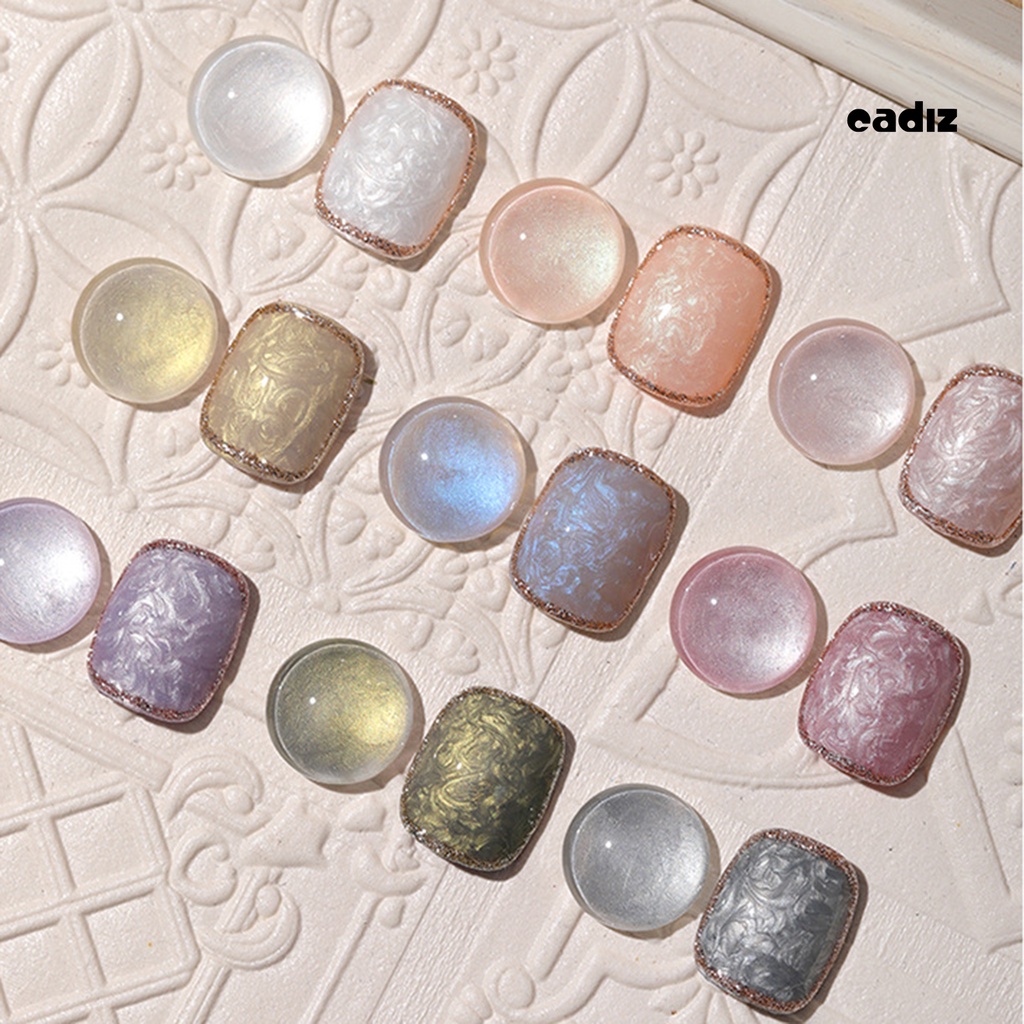 Gel Sơn Móng Tay Nhanh Khô Không Mùi Vỏ Sò Lấp Lánh Dành Cho Nữ 15ml