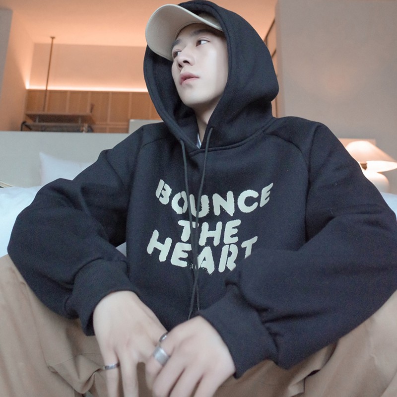 Áo hoodie nỉ ngoại ulzzang cặp đôi unisex nam nữ sweater local brand khoác zip choàng cardigan chống nắng BOUNCE