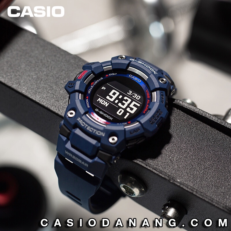 Đồng hồ nam dây nhựa Casio G-Shock chính hãng Anh Khuê GBD-100-2DR