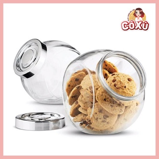 Hủ thuỷ tinh nghiêng 2 đáy đựng sốt, hạt | dung tích 180ml