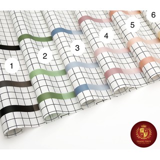 Giấy gói hoa Và Quà Tặng Handmade bóng mờ ô vuông 60cm x 60cm