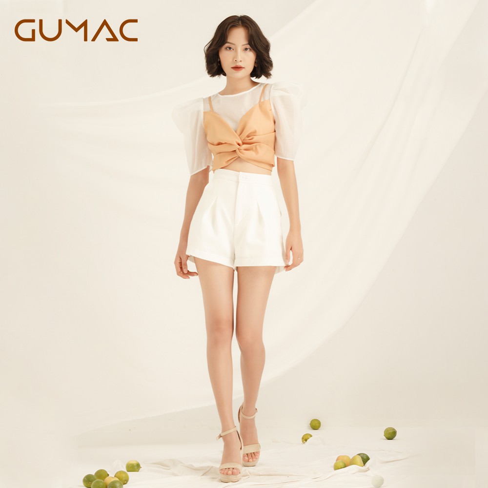 Áo Boho xoắn ngực AA8112 GUMAC