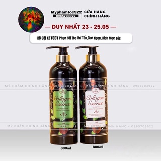 Dầu Gội Phục Hồi Kích Thích Mọc Tóc YODY COLLAGEN ESSENCE 800ML