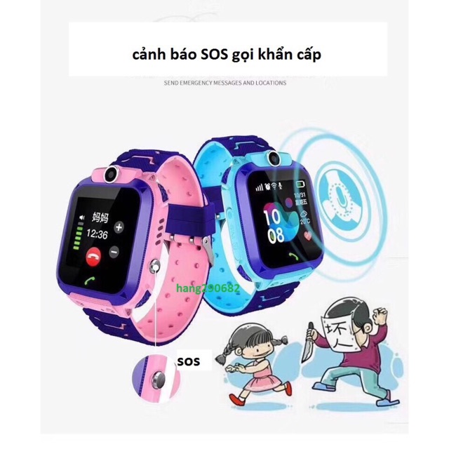(Ưu đãi chỉ còn 349k) Đồng hồ thông minh định vị trẻ em thế hệ mới Smartkid - Mã SK011