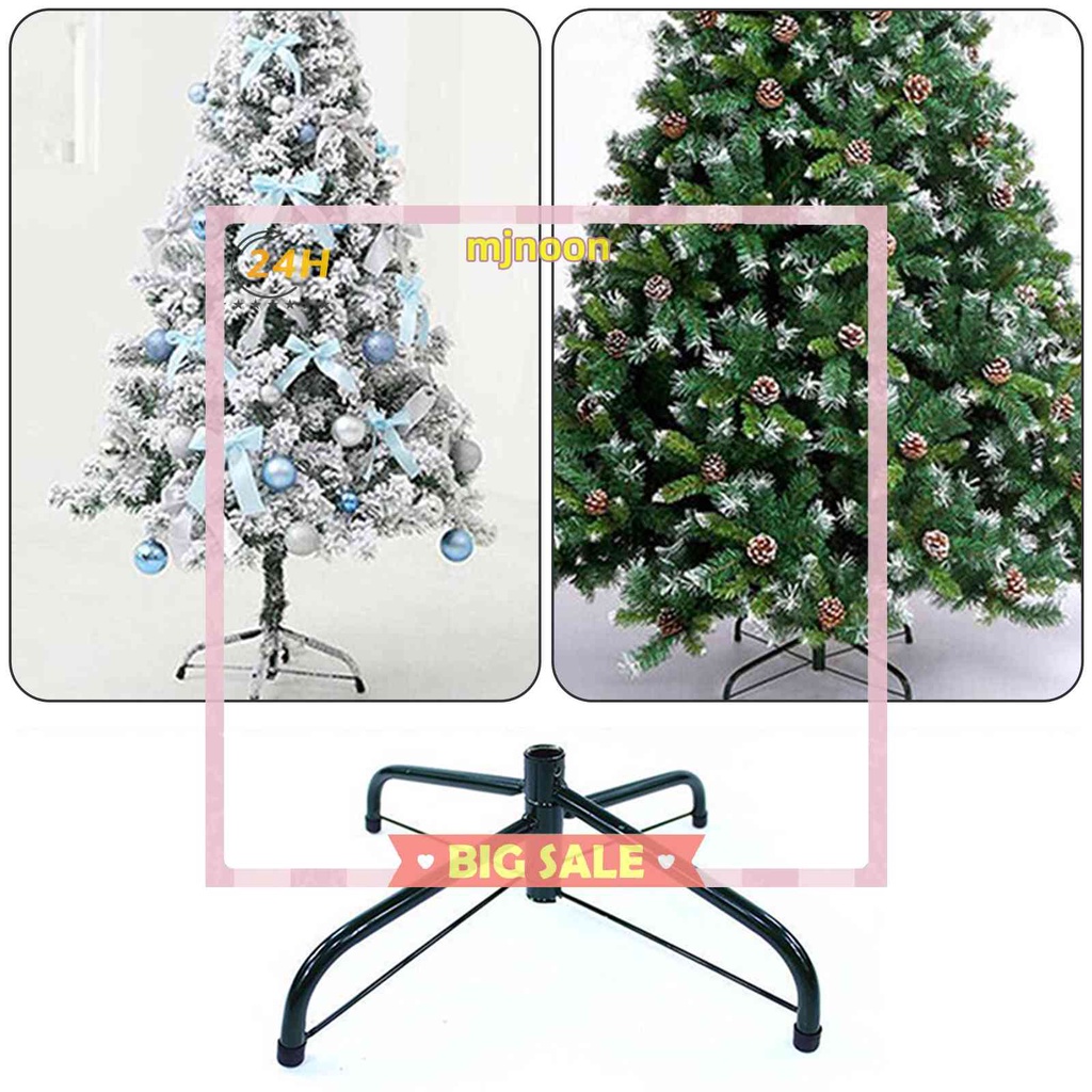 Chân Đế Cây Thông Giáng Sinh Bằng Sắt 35 / 40 / 45 / 50cm Có Thể Gấp Gọn Tiện Dụng