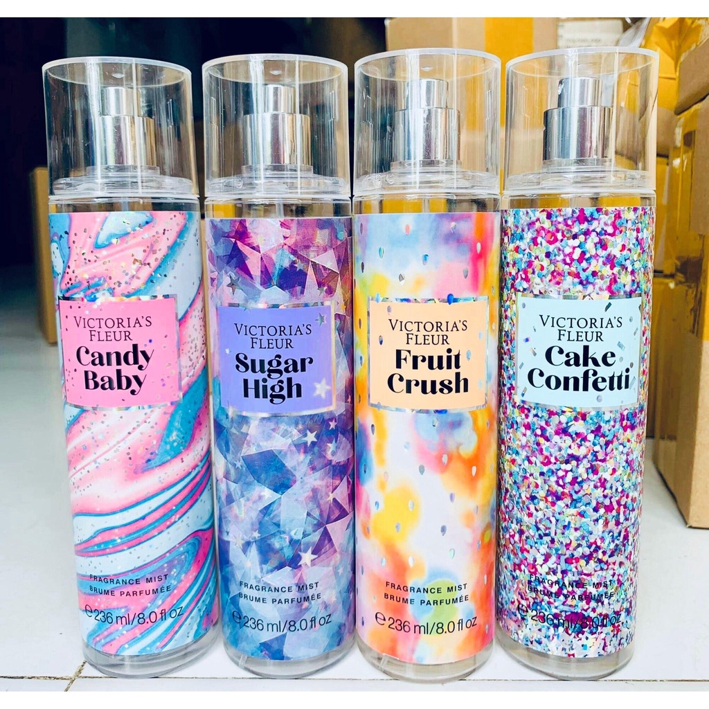 Xịt Thơm Body Victoria's Fleur Giữ Hương Thơm Ngọt Ngào, Quyến Rũ Suốt Ngày Dài (125ml,236ml,250ml) LMN